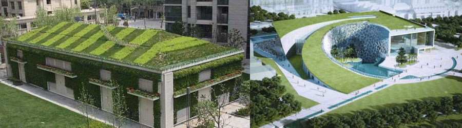 国内外屋顶绿化设计<br>屋顶绿化的应用具有重要的生态意义和经济价值，屋顶绿化不仅是美化市容的需要，更是保护都市环境的需要；它可以提供休息场所，提高生活质量。